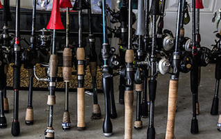 Fishing Rods, Reels, Hooks, Line